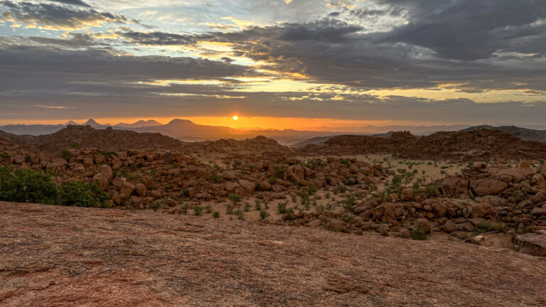 Damaraland Sonnenuntergang