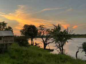 Victoria Falls Sonnenuntergang