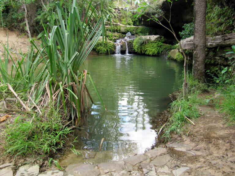 Ranohira Isalo Gebirge Teich